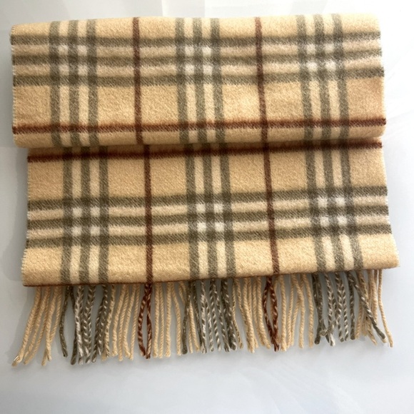 BURBERRY CASHMERE SCARF - Picture 1 of 6